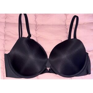 Victoria's Secret Womens Black Push Up Bra Underwire Adjustable Straps, 34D
